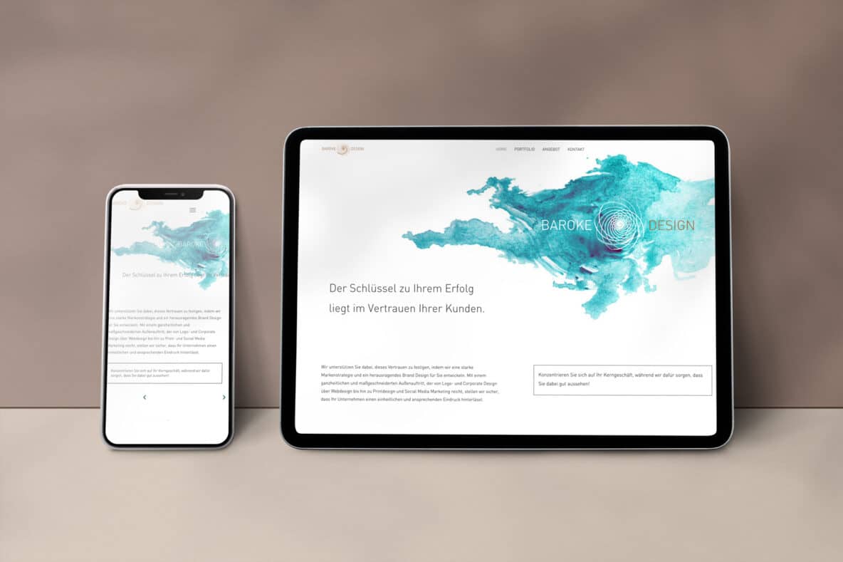 Designportfolio Branding Webdesign Grafik – Projektübersicht